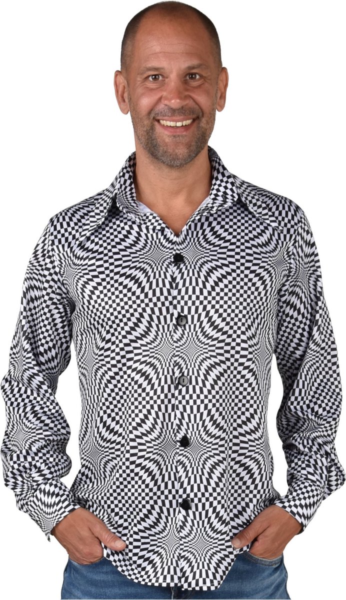 Party Blouse Phsycedelic Heren - Maat XXL